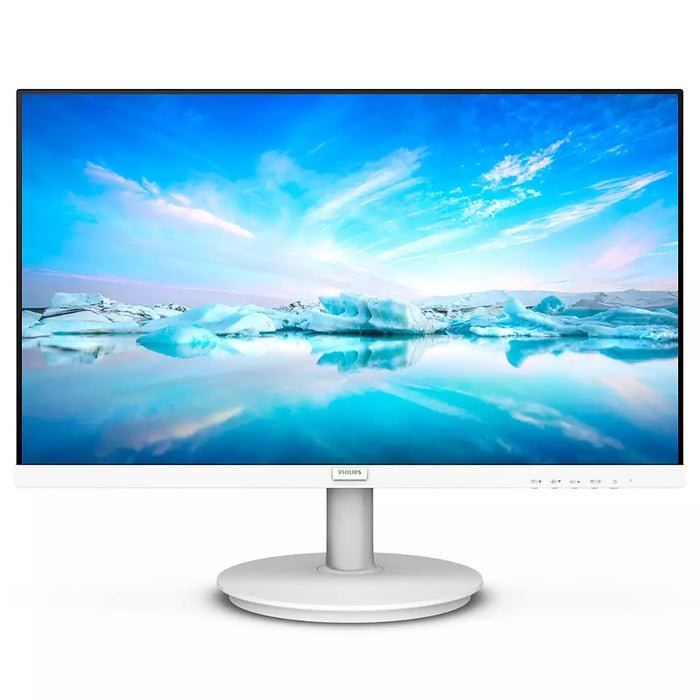 Philips 271V8AW, 27" IPS WLED, 1920x1080@75Hz, 4ms GtG, 250cd m/2, 1000:1, Mega Infinity DCR, Adaptive Sync, FlickerFree, Low Blue Mode, 2Wx2, Tilt, D-SUB, HDMI, Бял