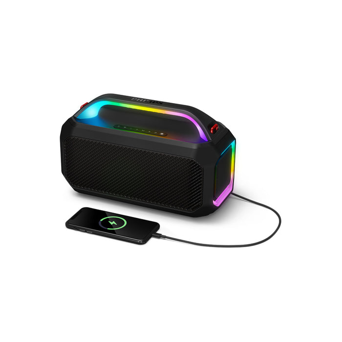 Bluetooth колонка PHILIPS TAS7000 100 W, BLUETOOTH, БАТЕРИЯ ДО 24 ЧАСА, ЧЕРЕН