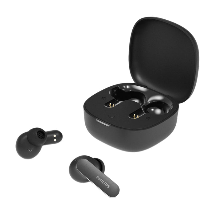 True wireless слушалки PHILIPS PHILIPS TAT2200BK ЧЕРЕН