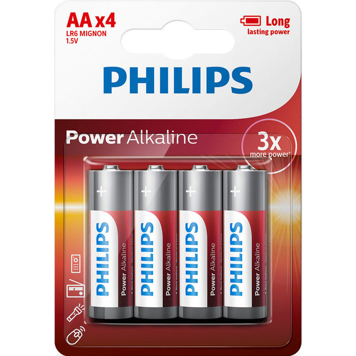 БАТЕРИИ PHILIPS POWERLIFE AA LR6P4B/10