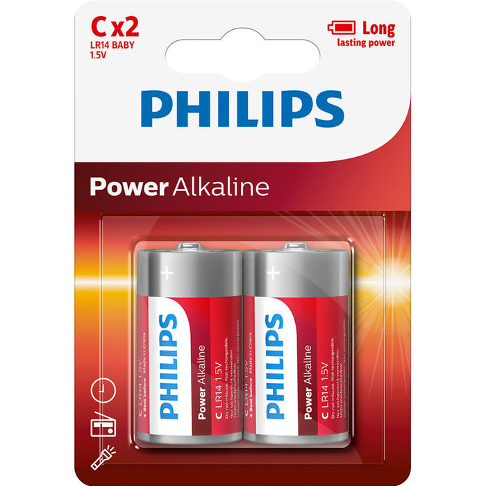 БАТЕРИИ PHILIPS POWERLIFE C LR14P2B/10