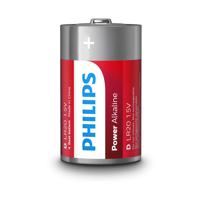 БАТЕРИИ PHILIPS POWERLIFE D LR20P2B/10