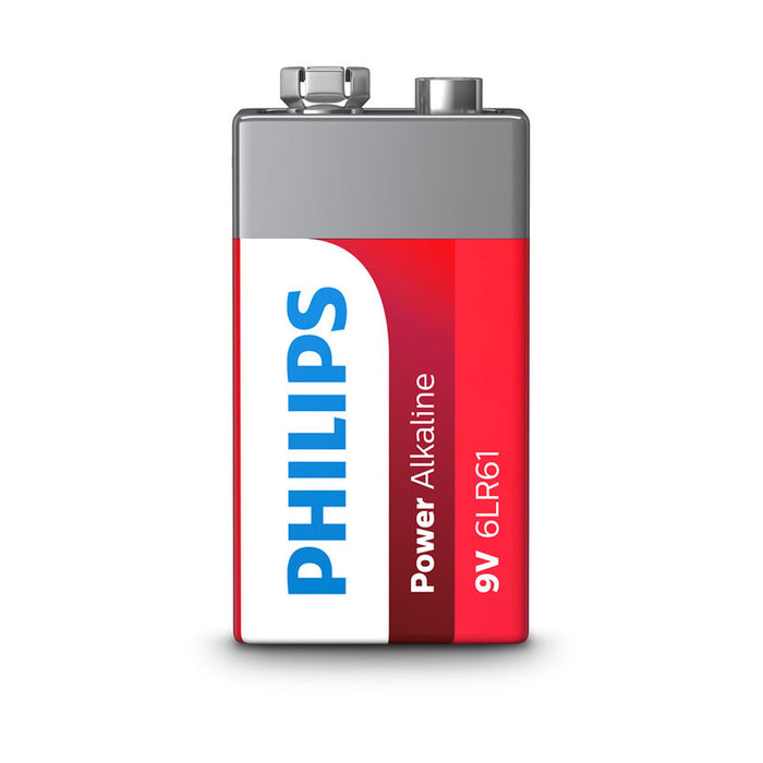 БАТЕРИИ PHILIPS POWERLIFE 9V 6LR61P1B/10