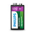 АКУМУЛАТОРНА БАТЕРИЯ PHILIPS 9V 9VB1A17/10 170mAh