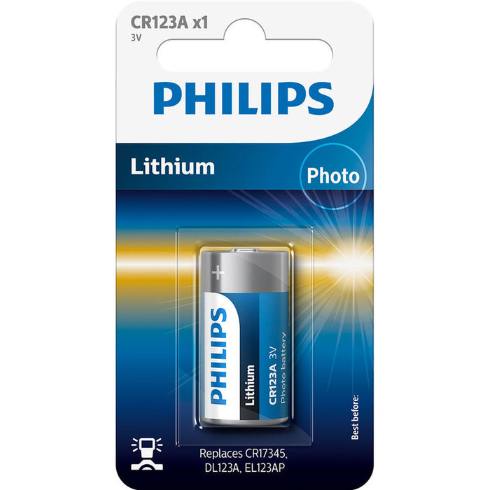 БАТЕРИИ PHILIPS LITHIUM CR123A/01B