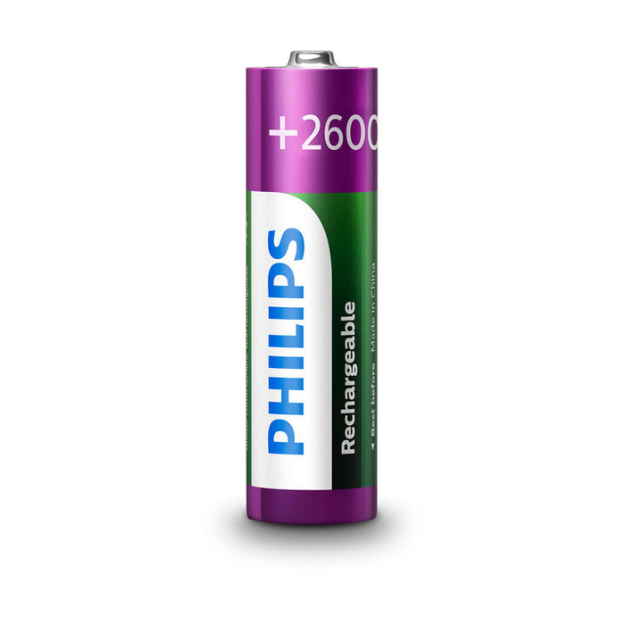 PHILIPS MULTILIFE AA 4 БЛИСТЕРА NIMH 2600