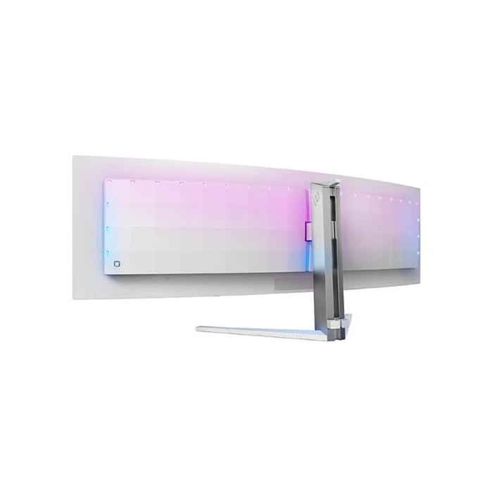 Philips 49M2C8900L, 48.9" QD-OLED извит 1800R, 5120x1440@144Hz, 0.03 GtG, 1000cd m/2, 1.000.000:1, Mega Infinity DCR, Adaptive Sync, FlickerFree, Blue Light Soft., 7.5Wx4+DTS, наклон, регулиране на височината, завъртане, 2xHDMI, DP, USB хъб