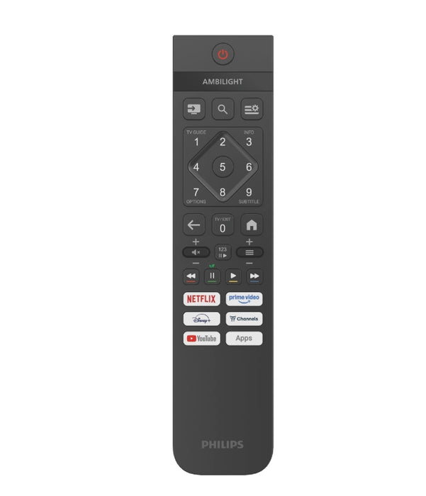 Телевизор PHILIPS 50PUS8010/12, 50"(126 см), LED 4K Ambilight, Smart, Titan OS