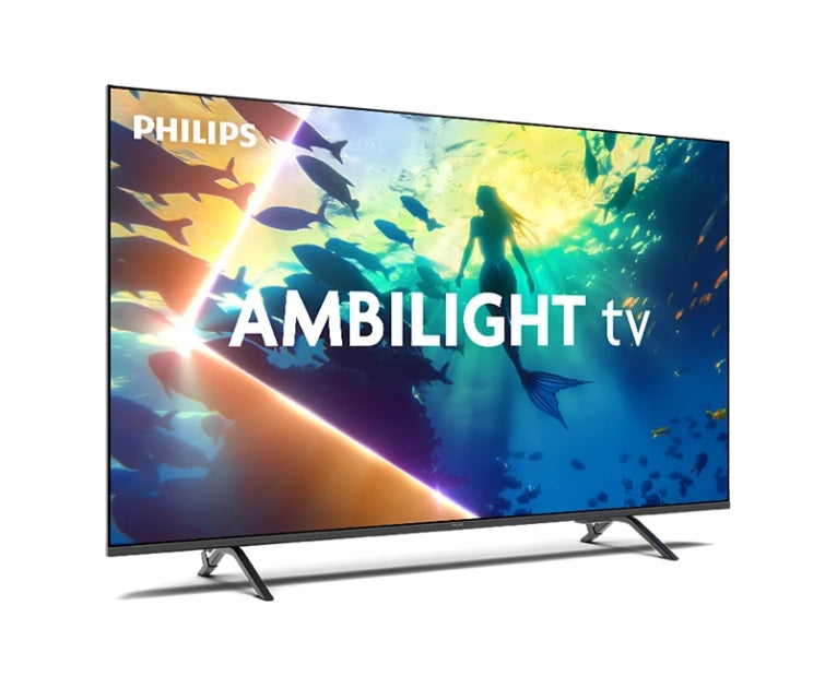 Телевизор PHILIPS 50PUS8010/12, 50"(126 см), LED 4K Ambilight, Smart, Titan OS
