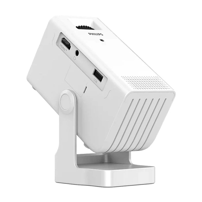 Мини проектор Phillips N-140 720p (бял)