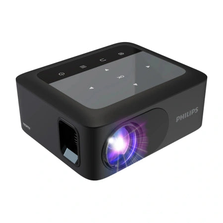 Мини проектор Phillips N-110 720p (черен)