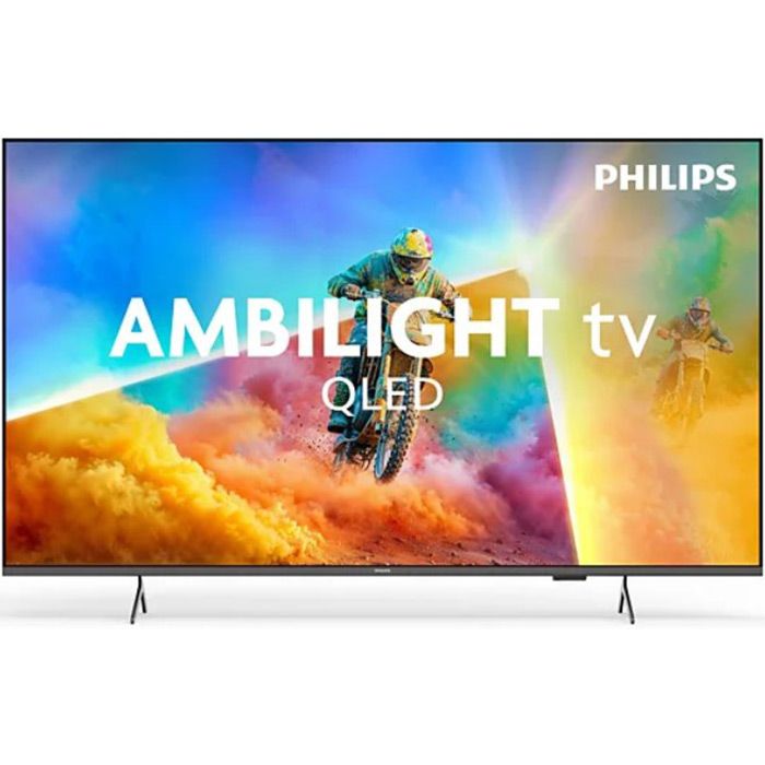 Телевизор PHILIPS 65PQS8501/12, 65"(164 см), QLED 4K, Ambilight TV, Titan OS