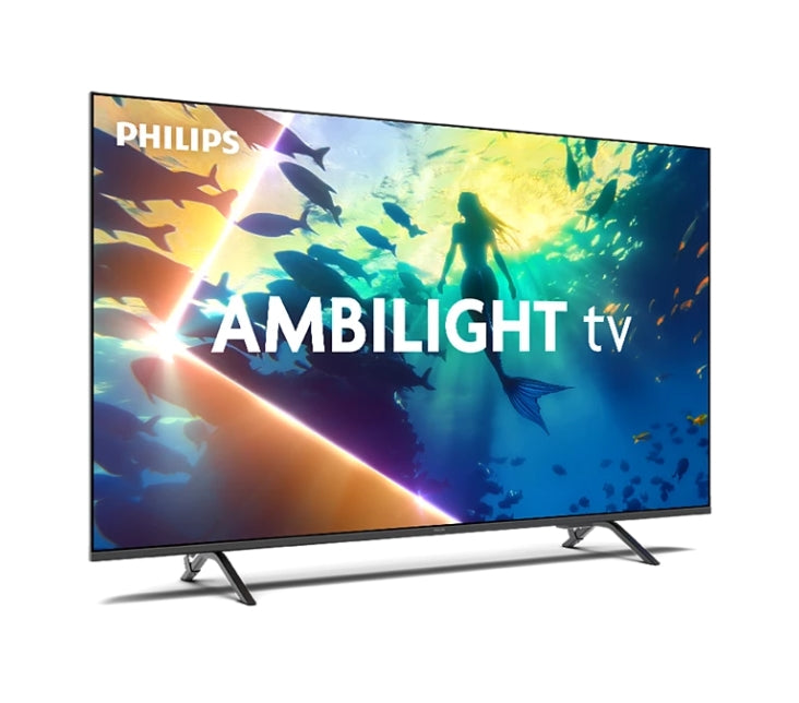 Телевизор PHILIPS 65PUS8010/12, 65"(164 см), LED 4K Ambilight, Smart, Titan OS