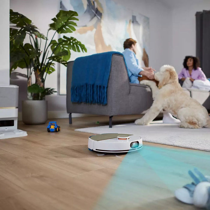 Прахосмукачка робот PHILIPS HOMERUN 7000 SERIES AQUA XU7100/02 СУХО И МОКРО ПОЧИСТВАНЕ ПОЧИСТВАНЕ С МОП, WI-FI УПРАВЛЕНИЕ, КАРТОГРАФИРАНЕ