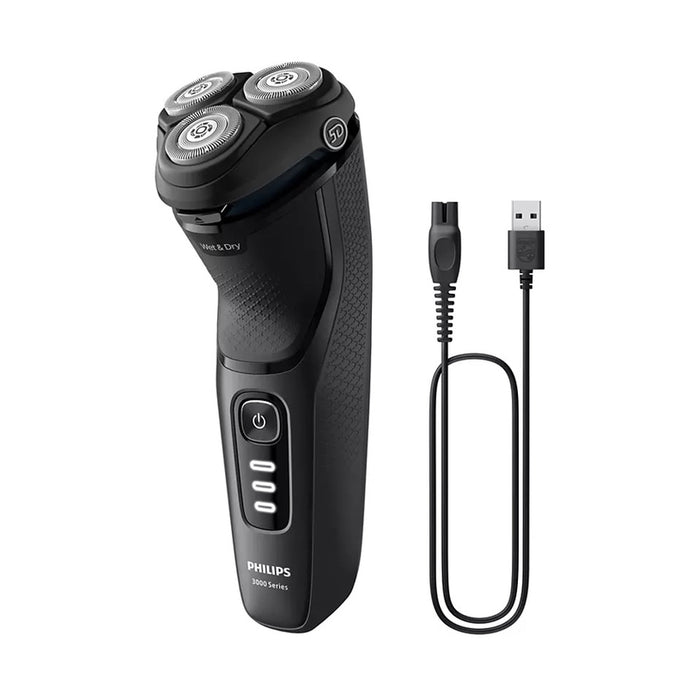 Самобръсначка PHILIPS SERIES 3000 S3244/12 ВОДОУСТОЙЧИВОСТ, ЧЕРЕН