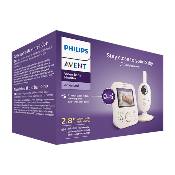 Бебефон PHILIPS AVENT SCD881/26 ПРИСПИВНИ ПЕСНИЧКИ, ОБРАТНА ВРЪЗКА, ВИДЕО СИГНАЛ