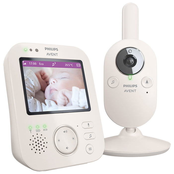 Бебефон PHILIPS AVENT SCD891/26 ТЕРМОМЕТЪР, ПРИСПИВНИ ПЕСНИЧКИ, ОБРАТНА ВРЪЗКА, ВИДЕО СИГНАЛ, НОЩНА СВЕТЛИНА