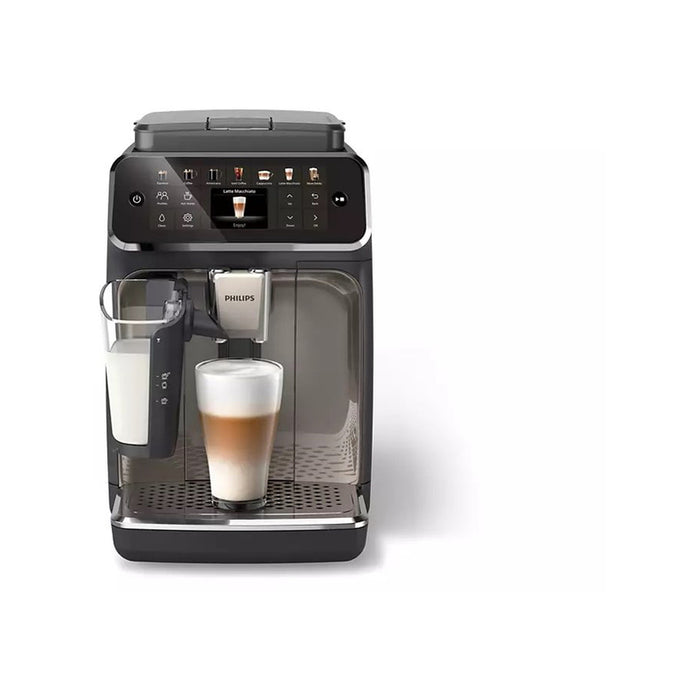 Кафеавтомат PHILIPS LatteGo 5500 SERIES EP5549/70 1800.00 ml, АВТОМАТИЧНА КАПУЧИНО СИСТЕМА, 15.00 bar, ОПЦИЯ ЗА МЛЯНО КАФЕ, ЧЕРЕН