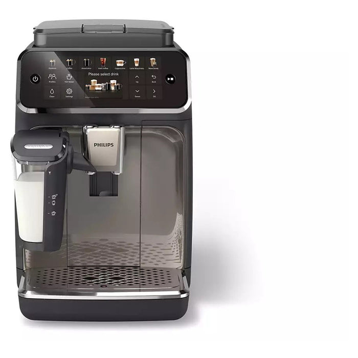 Кафеавтомат PHILIPS LatteGo 5500 SERIES EP5549/70 1800.00 ml, АВТОМАТИЧНА КАПУЧИНО СИСТЕМА, 15.00 bar, ОПЦИЯ ЗА МЛЯНО КАФЕ, ЧЕРЕН