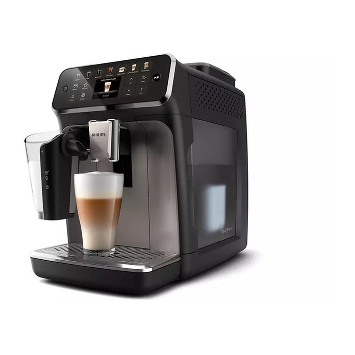 Кафеавтомат PHILIPS LatteGo 5500 SERIES EP5549/70 1800.00 ml, АВТОМАТИЧНА КАПУЧИНО СИСТЕМА, 15.00 bar, ОПЦИЯ ЗА МЛЯНО КАФЕ, ЧЕРЕН