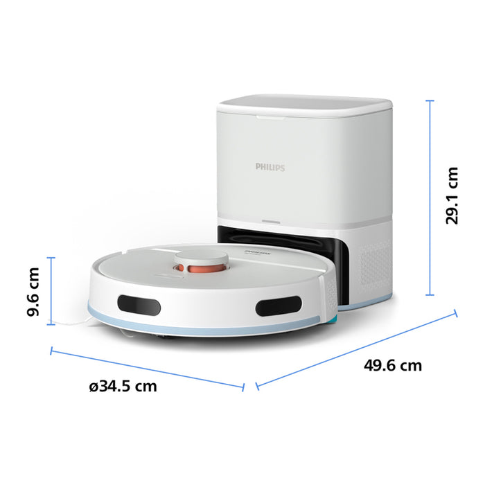 ПРАХОСМУКАЧКА РОБОТ PHILIPS XU2100/25 ПОЧИСТВАНЕ С МОП, КАРТОГРАФИРАНЕ