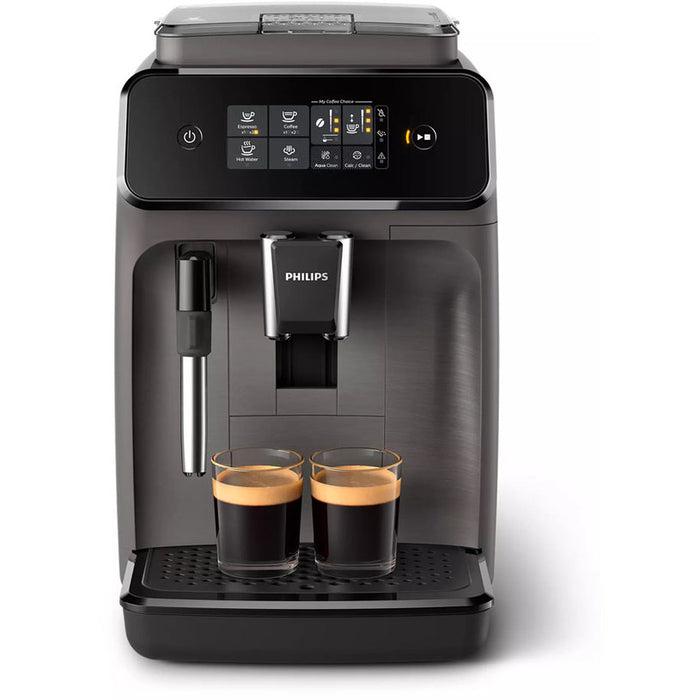 КАФЕАВТОМАТ PHILIPS EP1224/00 1800.00 ml, 15.00 bar, ОПЦИЯ ЗА МЛЯНО КАФЕ, КАШМИРЕНО СИВО