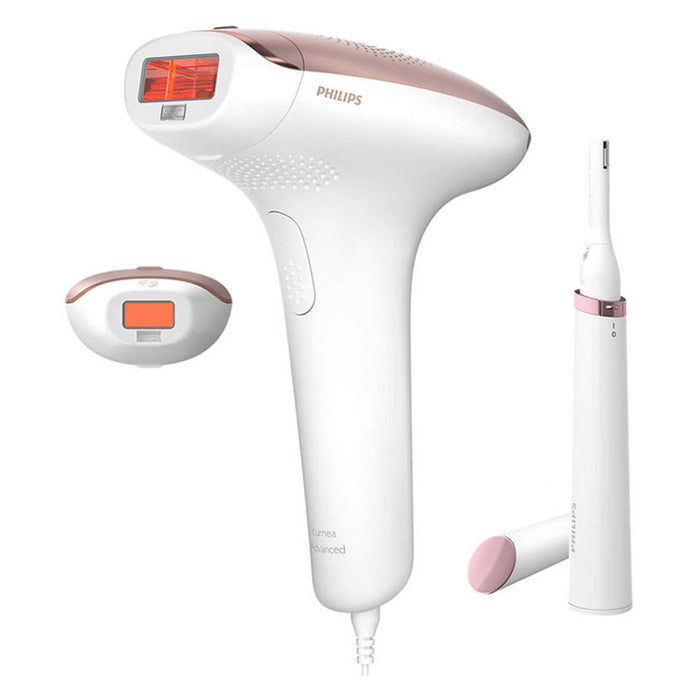 Фотоепилатор PHILIPS LUMEA BRI921/00 , ТРИМЕР ТИП ПИСАЛКА HP6388 БРОЙ ИМПУЛСИ 250000, БЯЛ