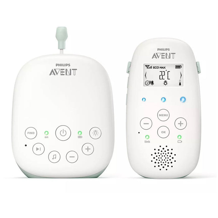 Бебефон PHILIPS AVENT DECT SCD711 ТЕРМОМЕТЪР, ОБРАТНА ВРЪЗКА, НОЩНА СВЕТЛИНА