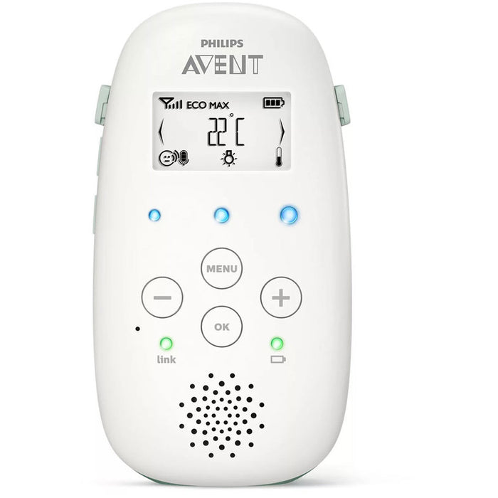 Бебефон PHILIPS AVENT DECT SCD711 ТЕРМОМЕТЪР, ОБРАТНА ВРЪЗКА, НОЩНА СВЕТЛИНА
