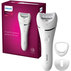 Епилатор PHILIPS SERIES 8000 BRE700/00 БЯЛ, МИЕЩА СЕ ГЛАВА
