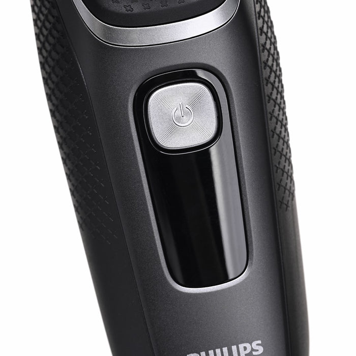 Philips S3343/13 мъжка самобръсначка Ротационна самобръсначка Тример Черен, Хром