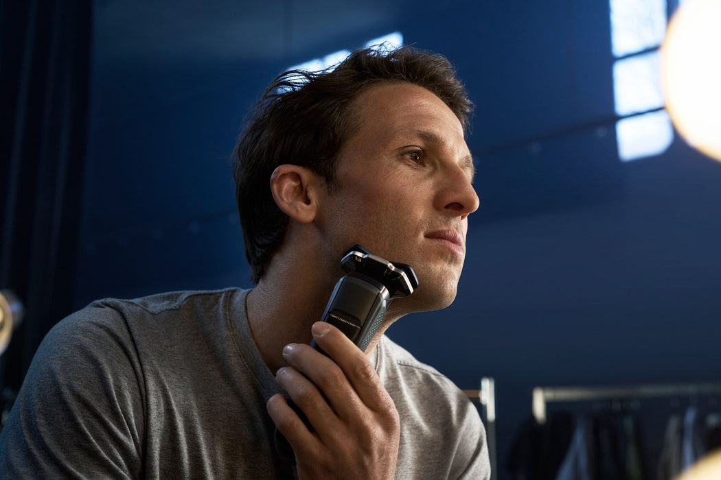 Philips SHAVER Series 7000 S7885/50 мъжка самобръсначка Ротационна самобръсначка Тример Черен, Син