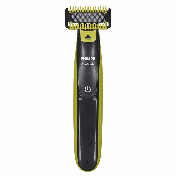 Philips Norelco OneBlade QP2824/10 мъжка самобръсначка Самобръсначка с фолио Тример Сив, Лайм