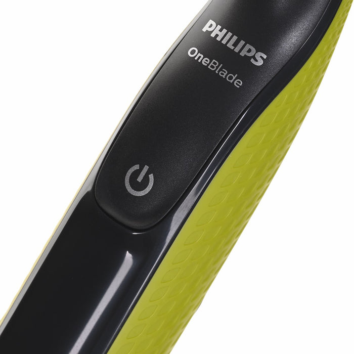 Philips Norelco OneBlade QP2824/10 мъжка самобръсначка Самобръсначка с фолио Тример Сив, Лайм