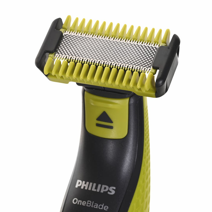 Philips Norelco OneBlade QP2824/10 мъжка самобръсначка Самобръсначка с фолио Тример Сив, Лайм