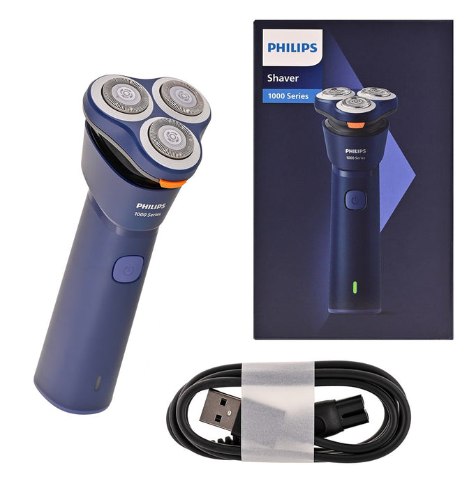 Philips 1000 series S1881/00 мъжка самобръсначка Ротационна самобръсначка Тъмносиня