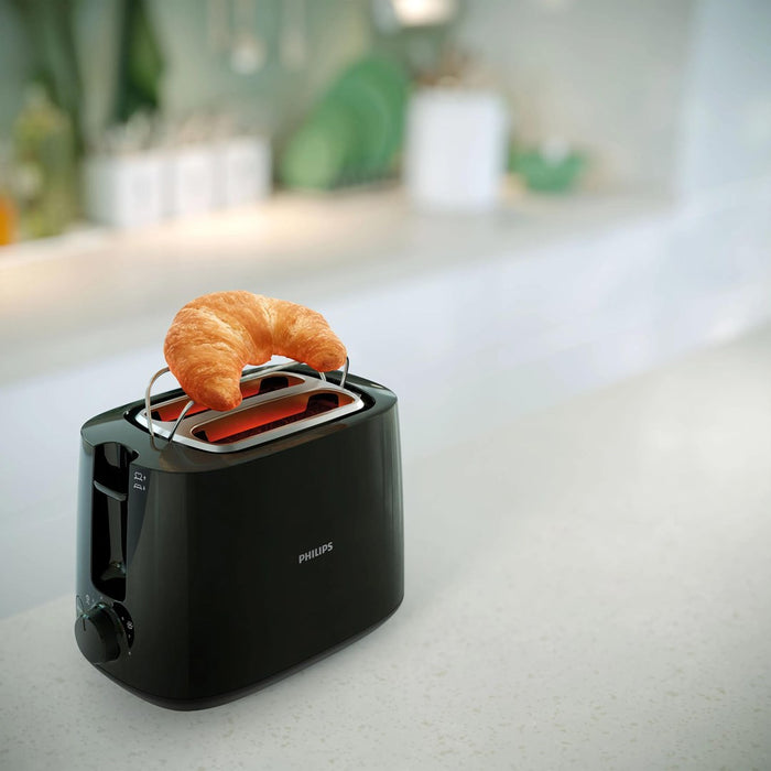 Philips Daily Collection HD2583/90 Тостер 600 W Черен