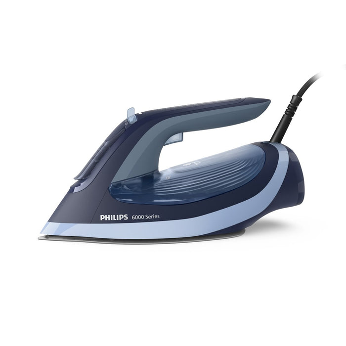 Ютия Philips 6000 series DST6120/20 Парна ютия Плоча SteamGlide Plus 2600 W Синя