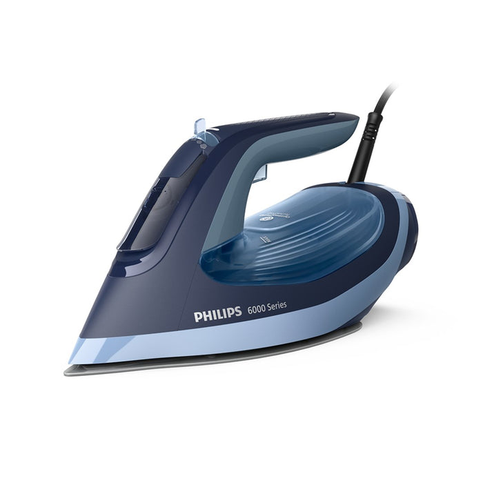 Ютия Philips 6000 series DST6120/20 Парна ютия Плоча SteamGlide Plus 2600 W Синя