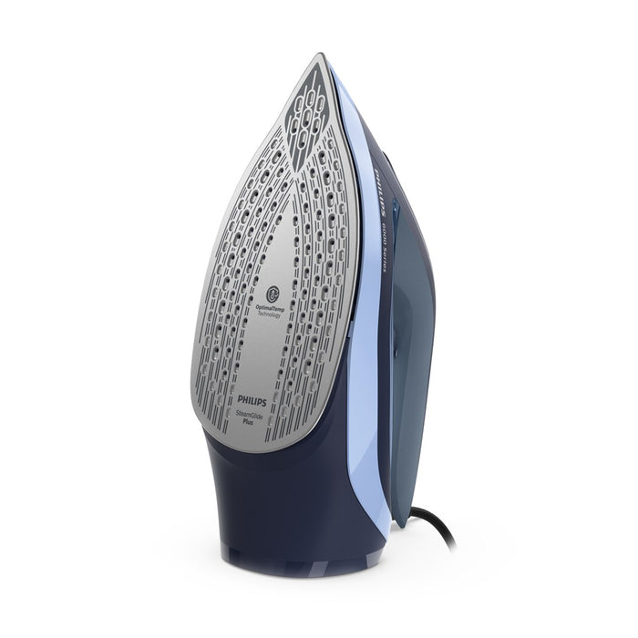 Ютия Philips 6000 series DST6120/20 Парна ютия Плоча SteamGlide Plus 2600 W Синя