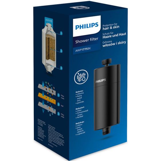 Система за филтриране на душ PHILIPS AWP1775BK/10