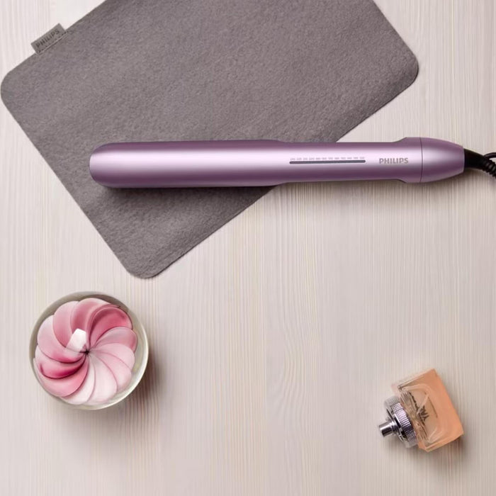 PHILIPS straightener series 5000 ThermoShield technology 2x ion care Ceramic plates with argan oil 