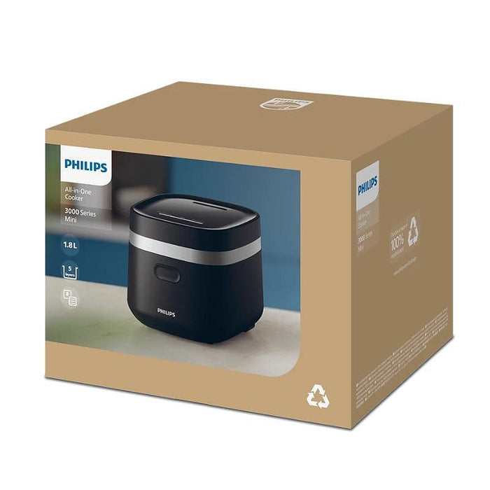 Мултикукър PHILIPS Mini All-in-One Cooker 3000 Series HD3090/80