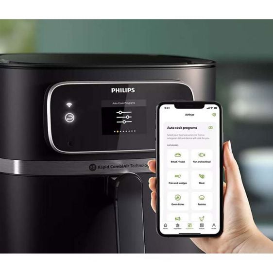 Фритюрник PHILIPS Airfryer Combi XXL Connected HD9880/90
