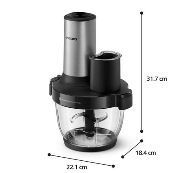 Чопър Philips HR1504/00, 650 W