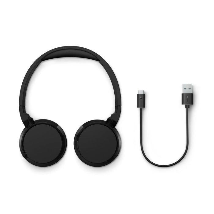 Блутут слушалки с микрофон Philips TAH4209BK Черен