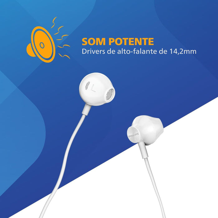 Слушалки Philips TAUE101WT/00