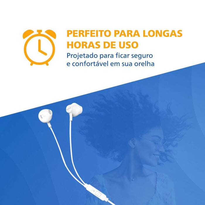 Слушалки Philips TAUE101WT/00