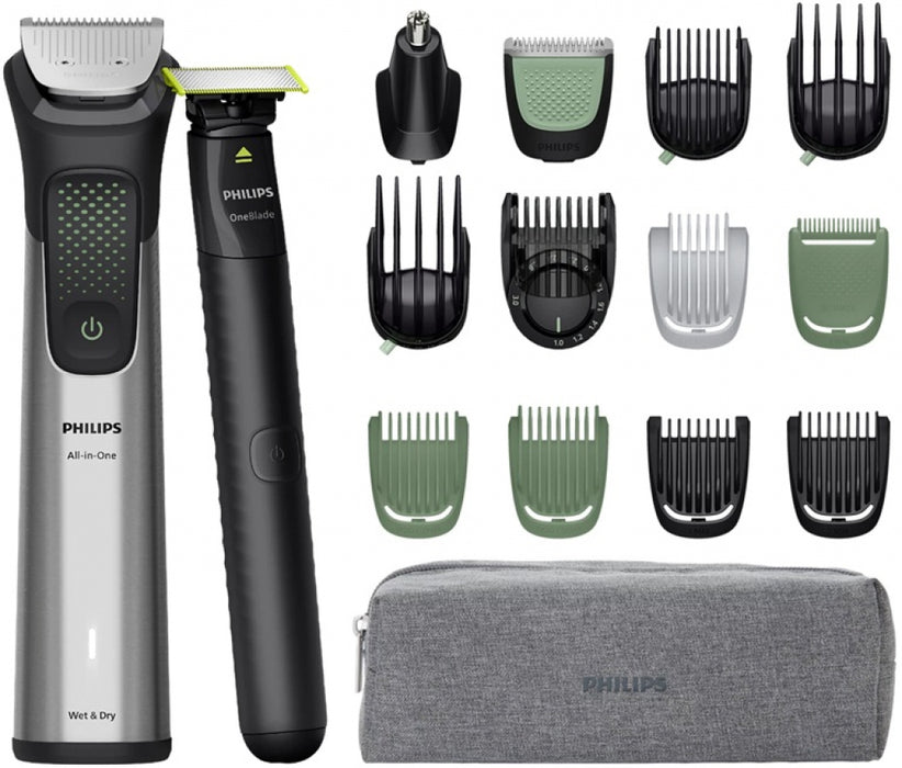 Тример PHILIPS 17in1 MG9535/15 + OneBlade All-in-One Trimmer 9000 Series