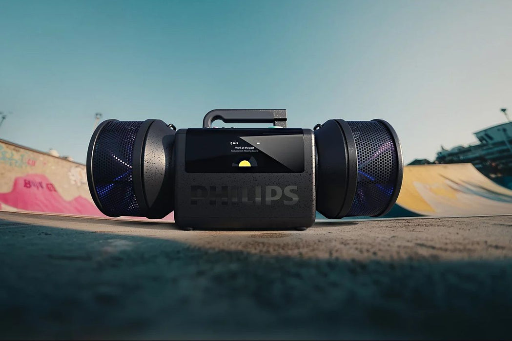 Портативна колонка Philips - Moving Sound TAMS80B, черна